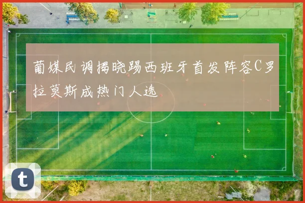 葡媒民调揭晓踢西班牙首发阵容C罗拉莫斯成热门人选
